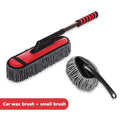 SEAMETAL Car Wash Mop Retractable Handle Dust Remover Wax Brush Microfiber Car Cleaning Kit Soft Hair Duster Brushes Wash Tool