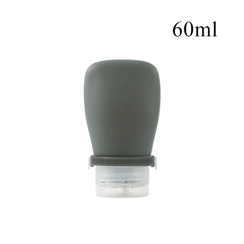 Soft Silicone Travel Bottles 30/60/90ml Empty Squeeze Tubes For Lotion Leakproof Skin Care Products Container Travel Accessories