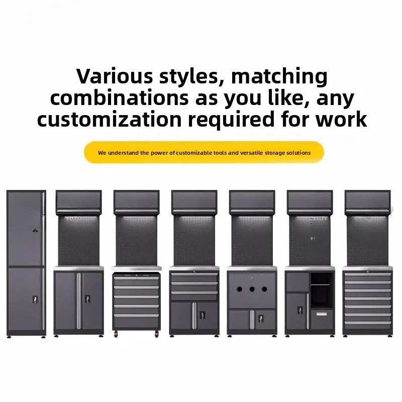Auto Repair Workstation Workshop Multi-functional Maintenance Workbench Combination Cabinet