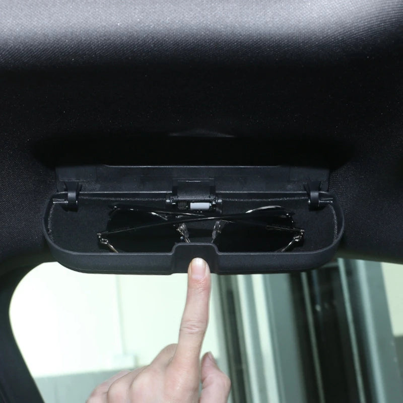 Car Sunglasses Case Holder Glasses Box Storage For Porsche Cayenne 2011-2023 Panamera 2010-2013 Macan 2014-2024