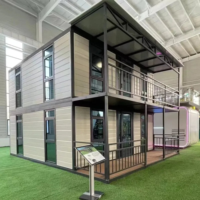 High Quality Affordable Luxury Modular Home Expandable Folding Container House with 1 Bedroom for Living Hotel and Apartment
