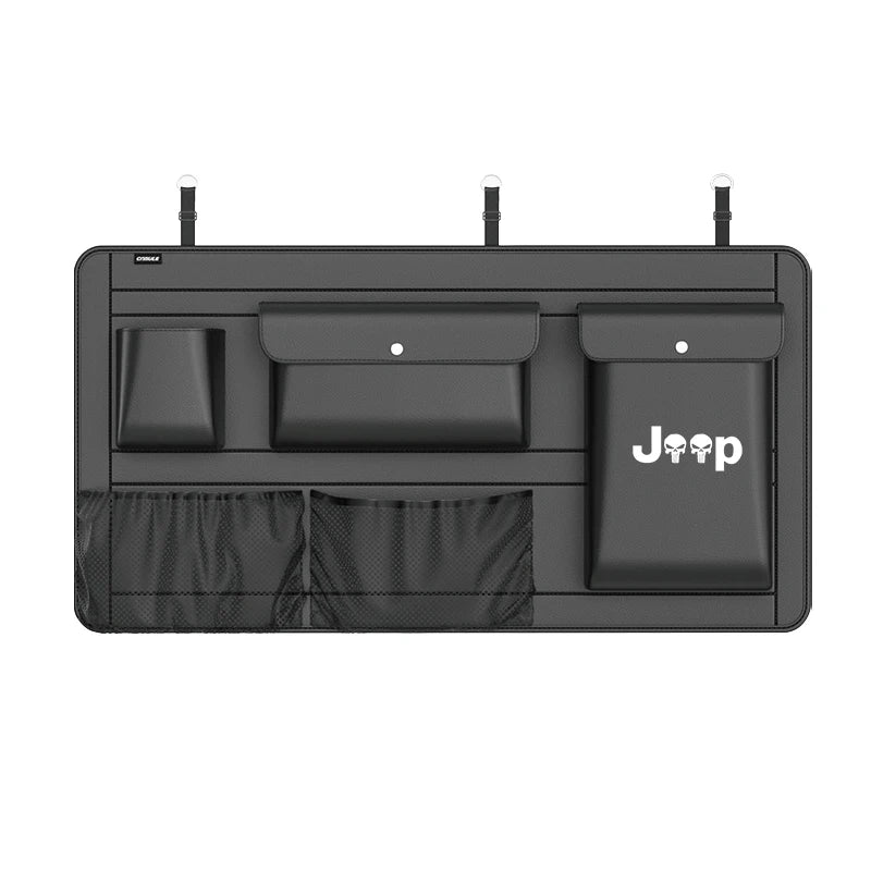 For Jeep SUV Wrangler Grand Cherokee Compass Patriot Liberty Commander Avenger Wagoneer Recon Jeepster Car Trunk Storage Bag
