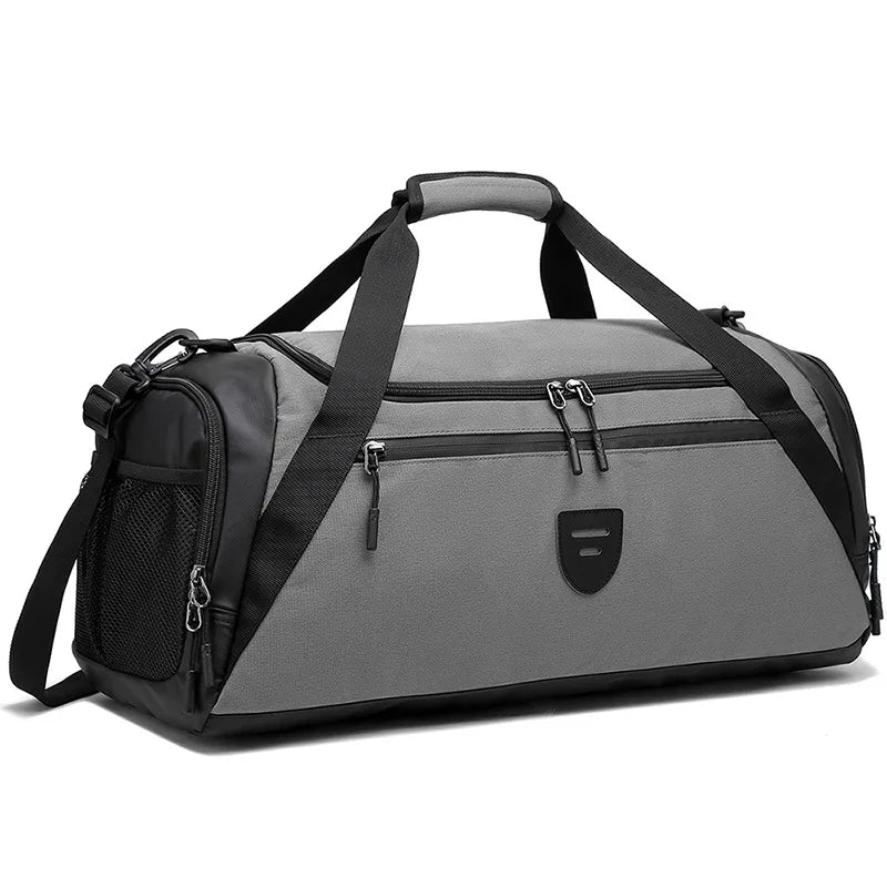 New Arrival Men Dry Wet Separation Fitness Bag, Multifunctional Large Capacity Sports Travel Luggage Bag