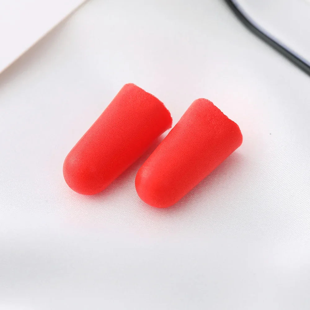 10 pairs of earplugs noise reduction sleep foam plugs Reuse snoring earplugs sound insulation sleep earplugs