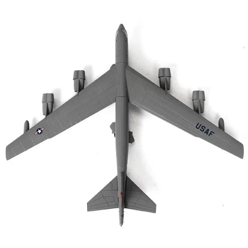 25CM 1/200 scale American Army B-52 Strategic Bomber fighter aircraft airplane models adult children toys for display show
