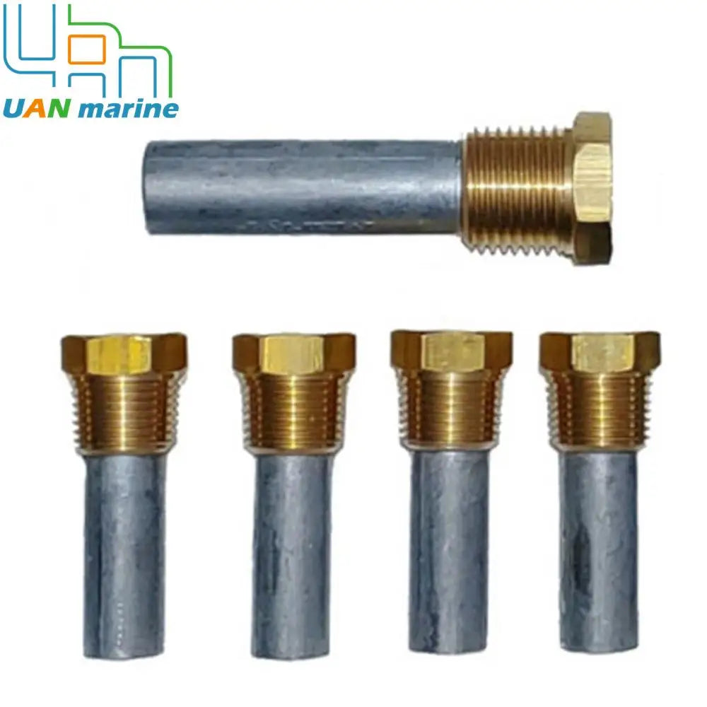 Pencil Anode Kit For Yanmar 4LHA-HTE 6LP 6LY 6LPA-STP 6LPA-STZP Replaces 119773-92600 Oil Cooler zincs Marine Engine