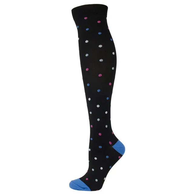 Compression Stockings Men Women Crossfit Golfs For Running Anti-slip Outdoor Sports Compress Nursing Varicose Veins Anti Fatigue