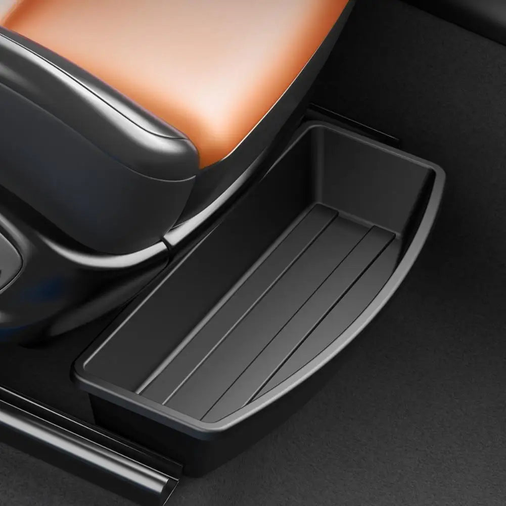 Under Seat Storage Box Universal Car Seat Bottom Organizer Box Removable Storage Box Gadget Case Universal Accessories