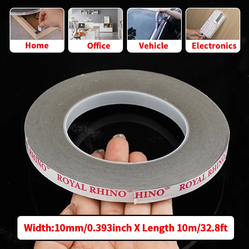 Extra Strong Korean Glue Double Sided Tape Car Special No Residue High Viscosity Heavy Duty Mounting Fixing Sticky Adhesive