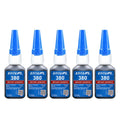 380 Black Strong Adhesive, Fast Bonding Glue, Strong Liquid Glue for Leather, Rubber, Wood, Metal, Epdm, and Other Rubbers, Stronger Than All-Purpose Glue
