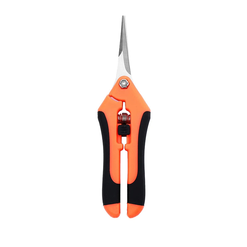 2PCS Gardening Scissors Set Ergonomic non-slip handles Safety lock pruning shears Beginner gardening set Can cut roses and more
