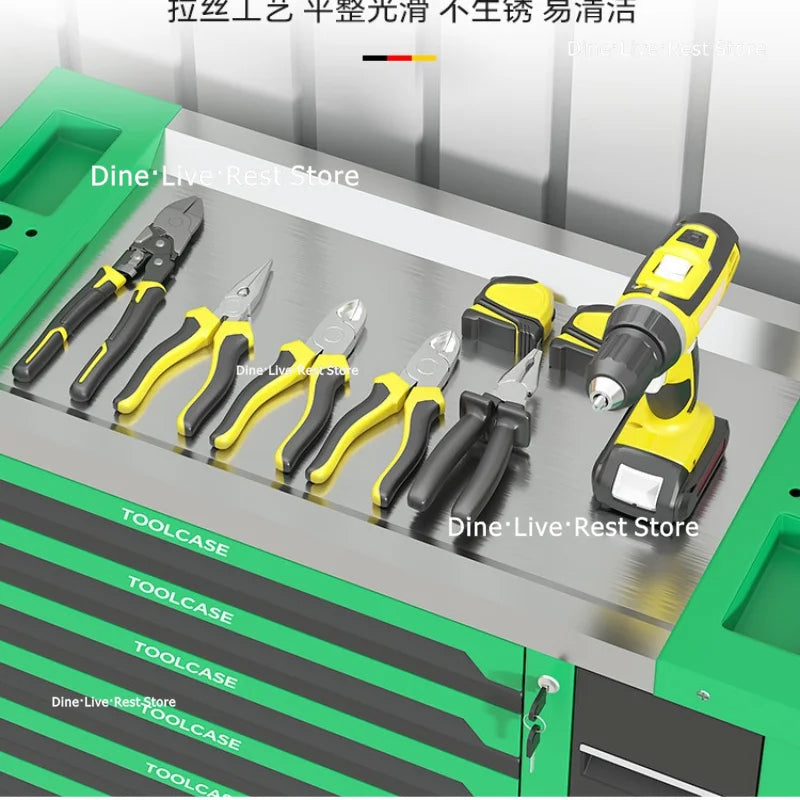 Useful Repair Tool Cabinet Hardware Multi-functional Mobile Tool Cabinet Trolley Box Tools Packaging Werkzeugschrank XYGJG