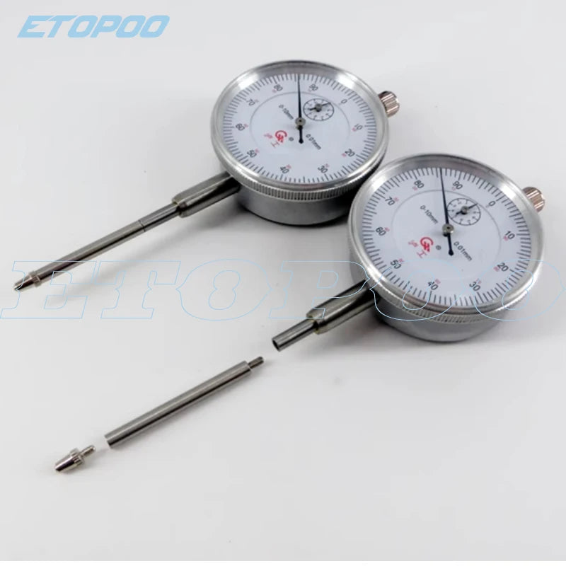 10-100MM 1PCS M2.5 Inside Thread Gauge Universal Type Micrometer Dial Indicator Probe Longer Indicator Extension Stem Gauge