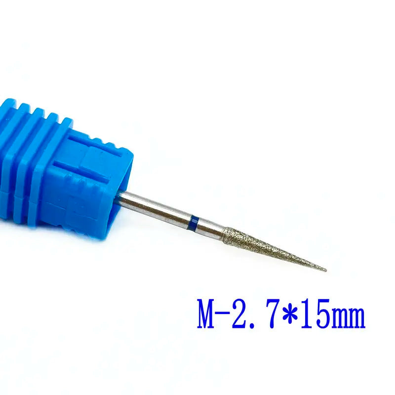 1 Pcs Diamond Nail Drill Bit for Manicure Nail Drill Manicure Machine Bit Accessories Cuticle Clean Mill Cutters Removing Gel
