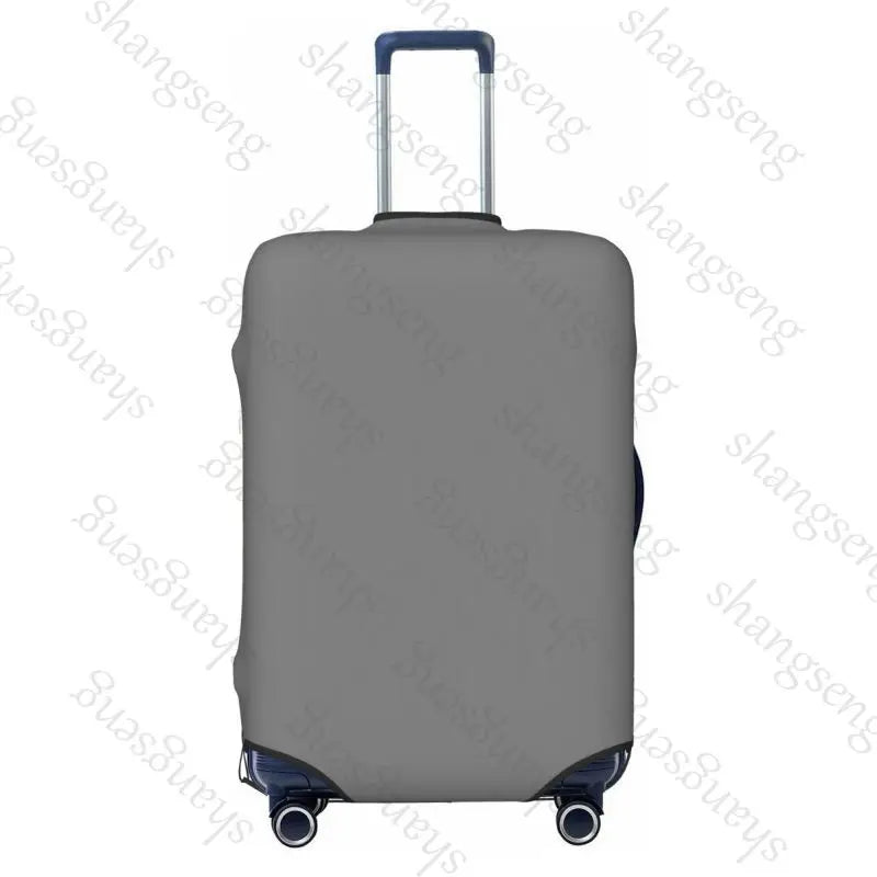 Solid color printing DIY Travel Luggage Cover Elastic Suitcase Trolley Protector dust cover Suitcase Case For 18-32" Luggage
