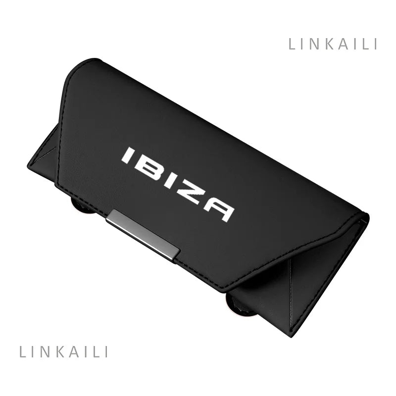 Suitable for SEAT Arona Ateca Exeo IBIZA leon Car Visor Glasses Clip Car Master Driver Sunglasses Storage Rack Accessories