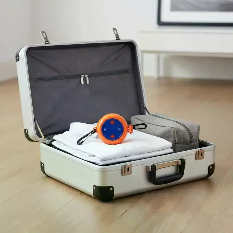 Retractable Travel Clothesline: 1PC 8M Laundry Drying Rope Windproof Anti Slip Hotel Camping Accessories