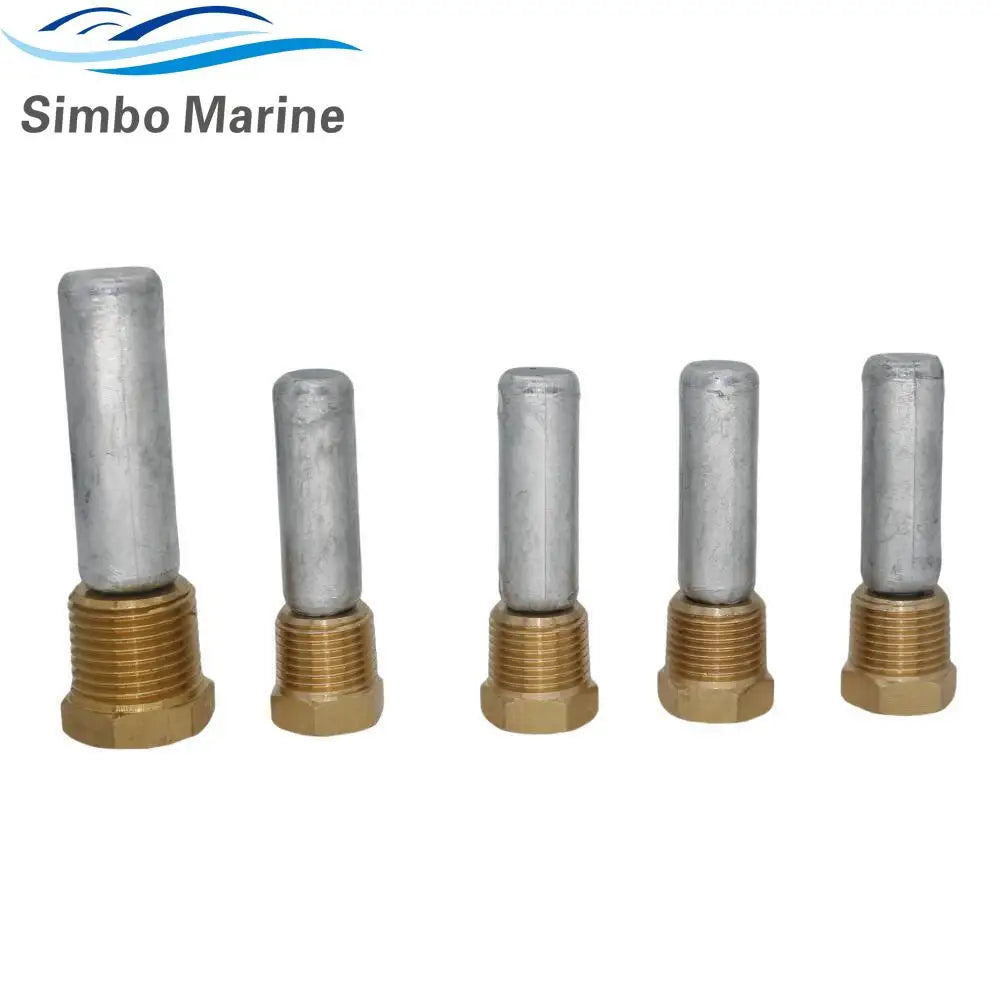 Zinc Pencil Anode Kit for Yanmar 6LY 6LP 4LHA Engines Replaces 119773-92600 119574-18790 119574-44150