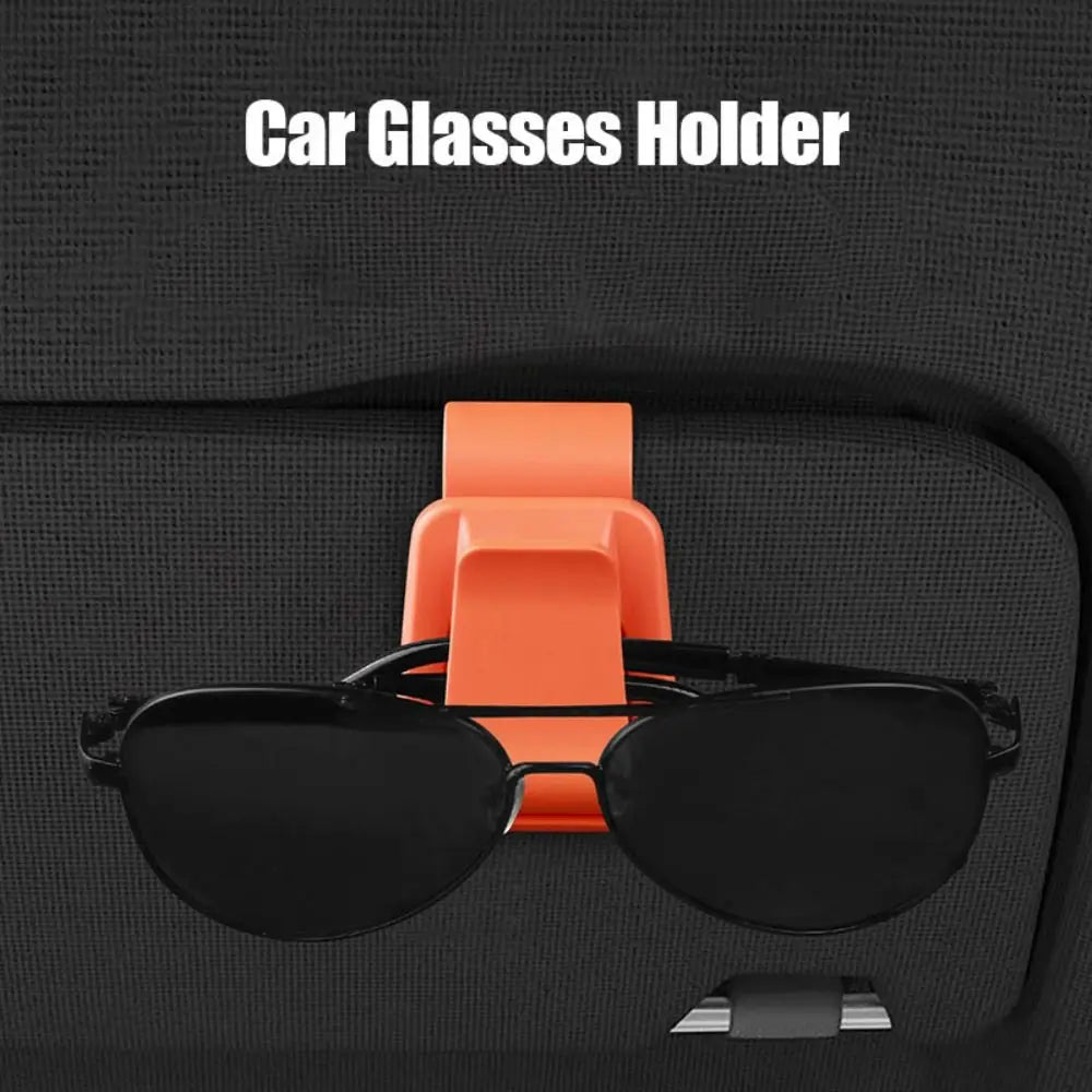 Universal Universal Car Glasses Clip Shock-proof Stable Car Sunglasses Holder ABS Frame Clip Automotive Hanger Card