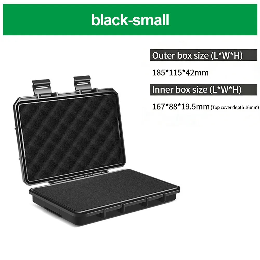 Plastic Storage Case Shock Resistant Organizer Protection Equipment Box Multi-functional Protective Padding Tool Storage Box