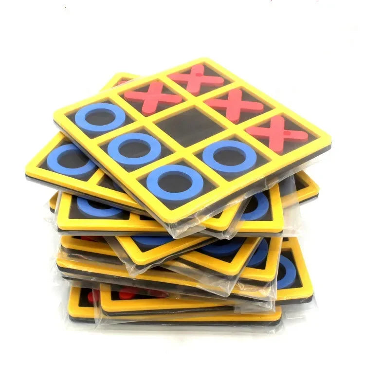 Parent-Child Interaction Leisure Board Game OX Chess Funny Developing Intelligent Educational Toys Puzzles Game Kids Gift