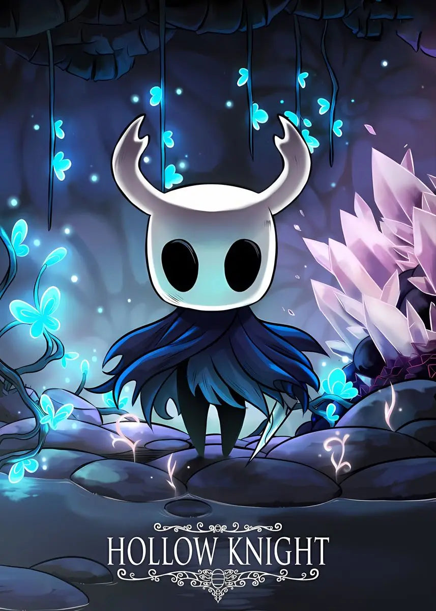 Hot Popular Video Game Hollow Knight Posters and Prints Canvas Printing Modern Wall Art Picture for Living Room Home Decoration