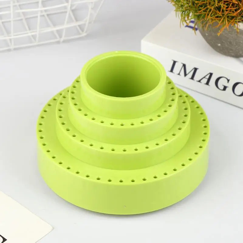 Rotary Round Shape Drill Bit Storage Case Tool Bit Holder 360°Rotating Box Grinding Tool Tip Stand Screwdriver Bit Holder▪
