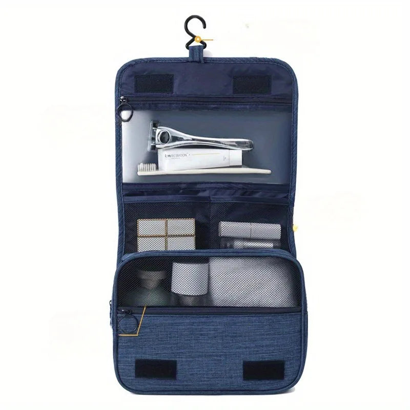 Hanging Travel Big Cosmetic Toiletry Bag Women Men Necessary Make Up Dry-Wet Separation Organizer Accessory Storage Wash Pouch