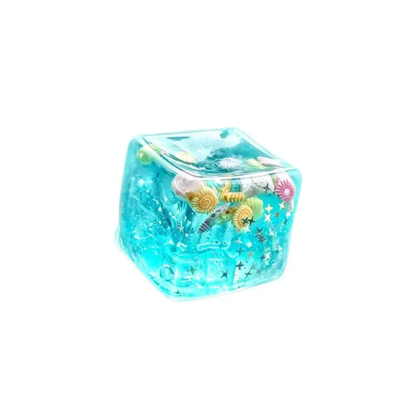 Kawaii Ocean Theme Slow Rebound Toy  Shaped Stress Relief Squeeze Toy Creative Kids And Adults Squeeze Relax Gifts