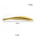1/5/10PCS K Gold 21/27CM Fish Shape Metal Bag Handle Frame For Wristband Handbag Handles Purse Shoulder DIY Bags Accessories