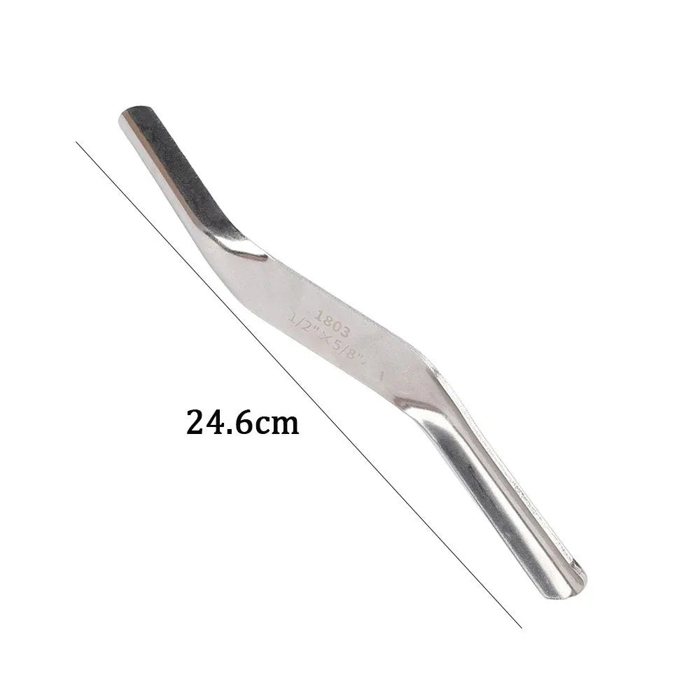 DIY Tool Brick Jointer Tool Double Ended Stainless Steel Tile Joint Trimmer 1/2 Inch Head 5/8 Inch Head Grout Caulking Tool