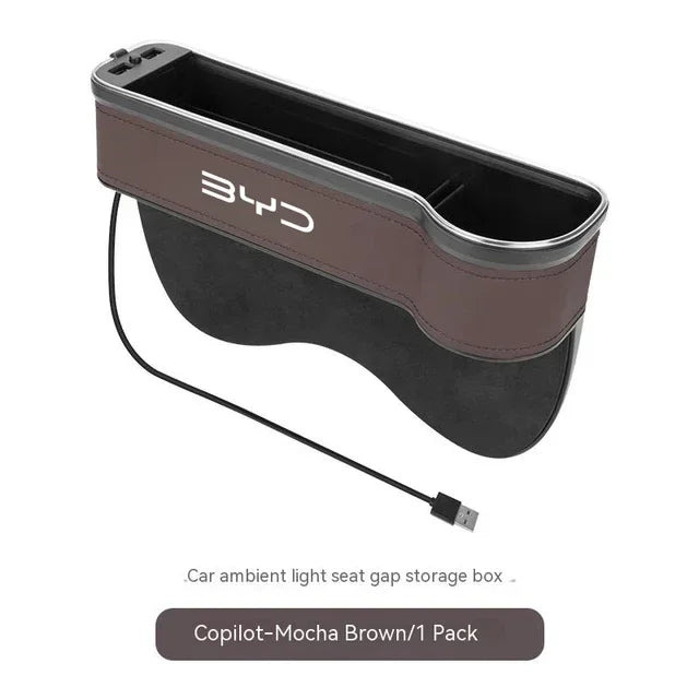 Car Sewable Chair Storage Box For BYD Atto 3  YUAN PLUS Decoration Act Seal Tang F3 E6 Yuan Song Plus EV F0 Qin Han Dolphin S6