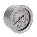 Liquid 0-160 psi 1/8 NPT for Auto Oil Press Gauge Liquid Universal Tester Monitoring System Fuel Pressure Gauge Meter