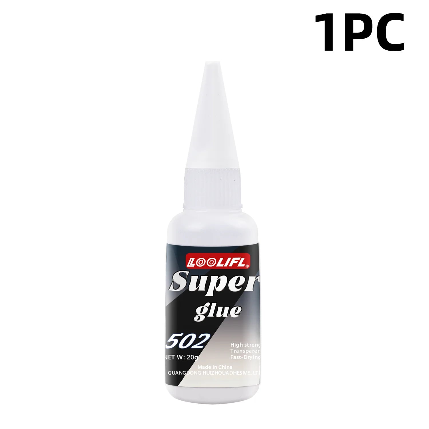 20ml 502 Glue Super Strong Instant Adhesive Fast Drying Cyanoacrylate Glue for Metal Plastic Wood Ceramic