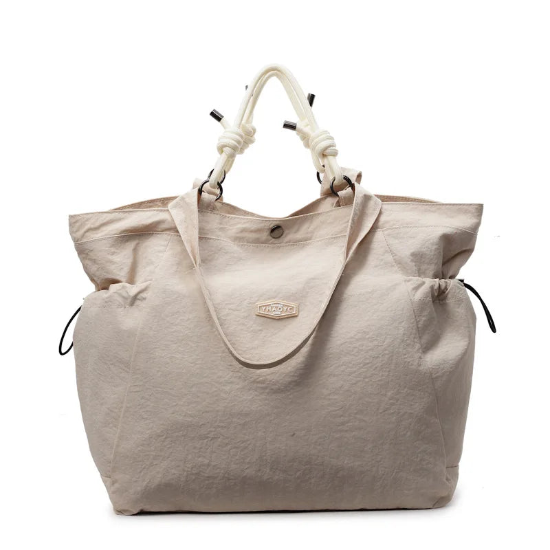 vacation spring outing, waterproof large-capacity shoulder bags, commuting to work, versatile accommodation luggage bags