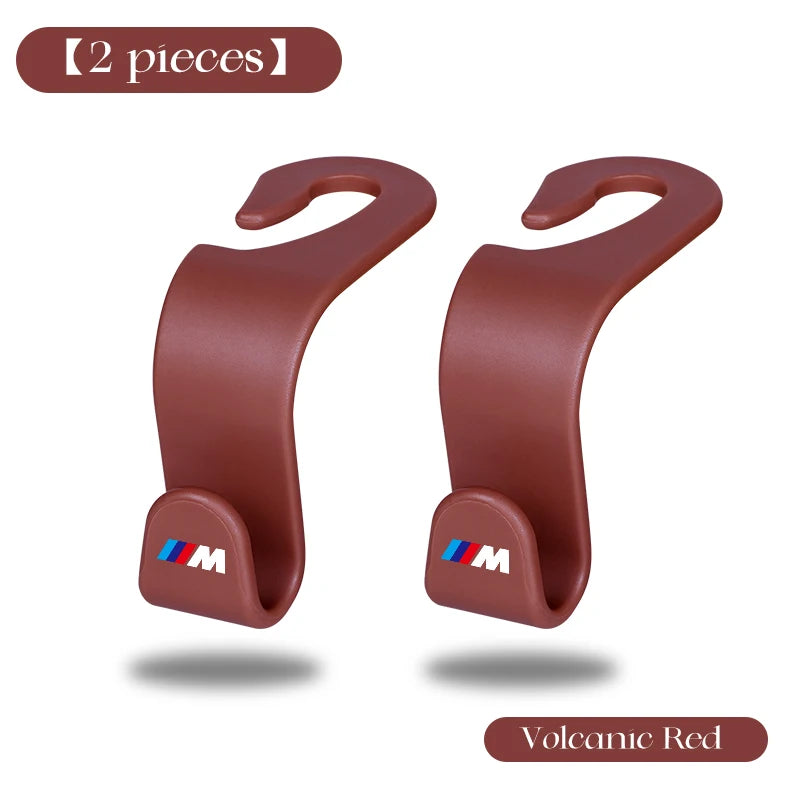 For BMW 1 3 5 7 series Car Seat back hook G20 G30 G01 G05 F48 F15 F30 F31 E46 E90 X1 X2 X3 X4 X5 X6 X7 Rear seat storage hooks