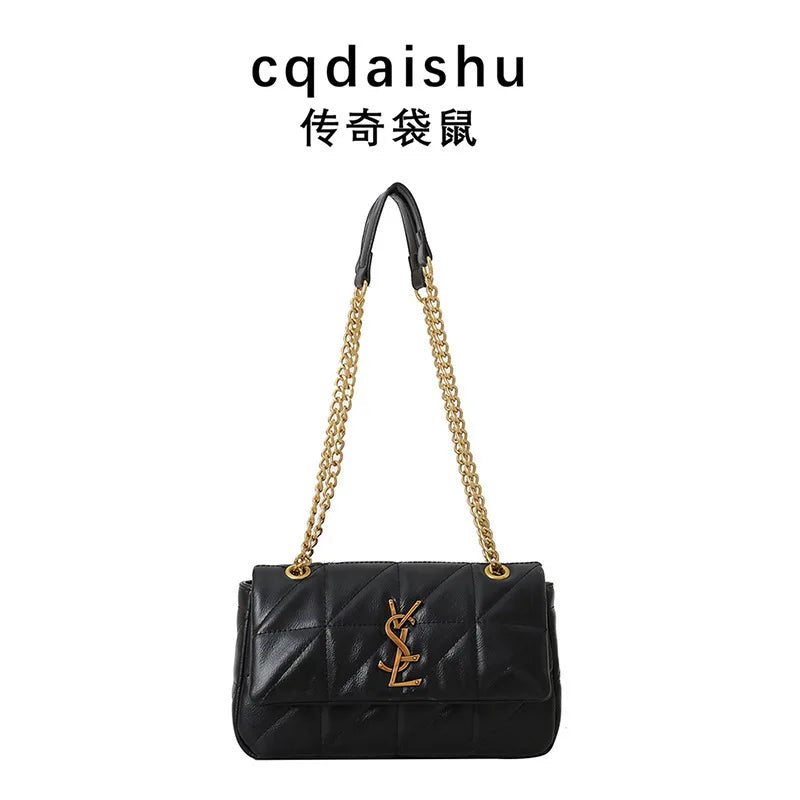Genuine Leather Women Mini Square Bag New Arrival French Underarm Shoulder Crossbody Handbag Hot Sale iSaint Lucia, Rome, Poland