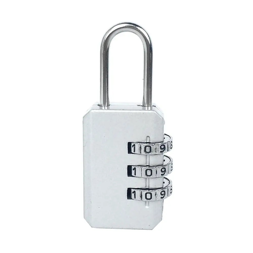 3 Dial Digit Number Combination Travel Security Protect Locker Suitcase for Luggage/Bag/Backpack/Drawer Small