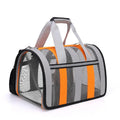 Dog Carrier Bag Soft Side Backpack Cat Pet Carriers Dog Travel Bags Airline Approved Transport For Small Dogs Cats Outgoing