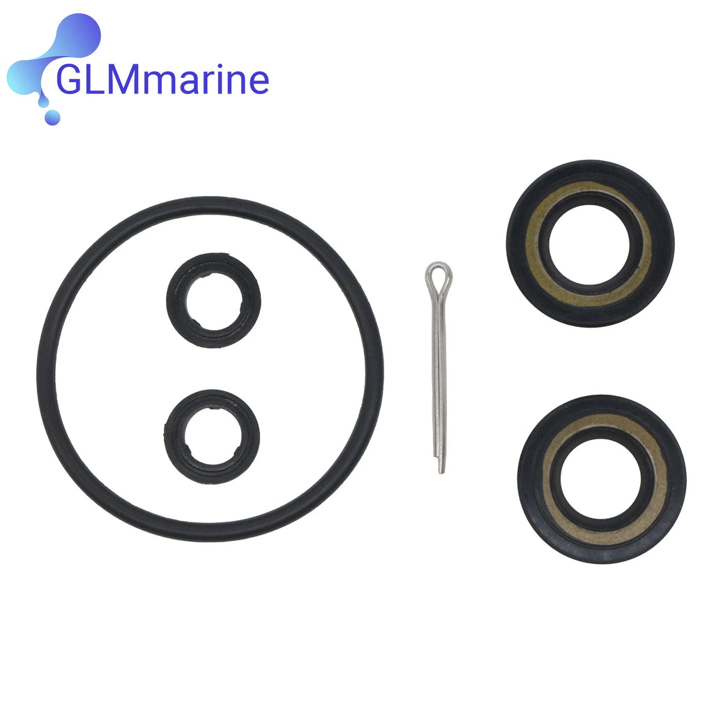 09289-17L02 Lower Unit Gearcase Seal Kit Fits for Suzuki DT9.9 DF8 DF9.9 DF15 Outboard Motor Replaces 09280-57002 09168-10022