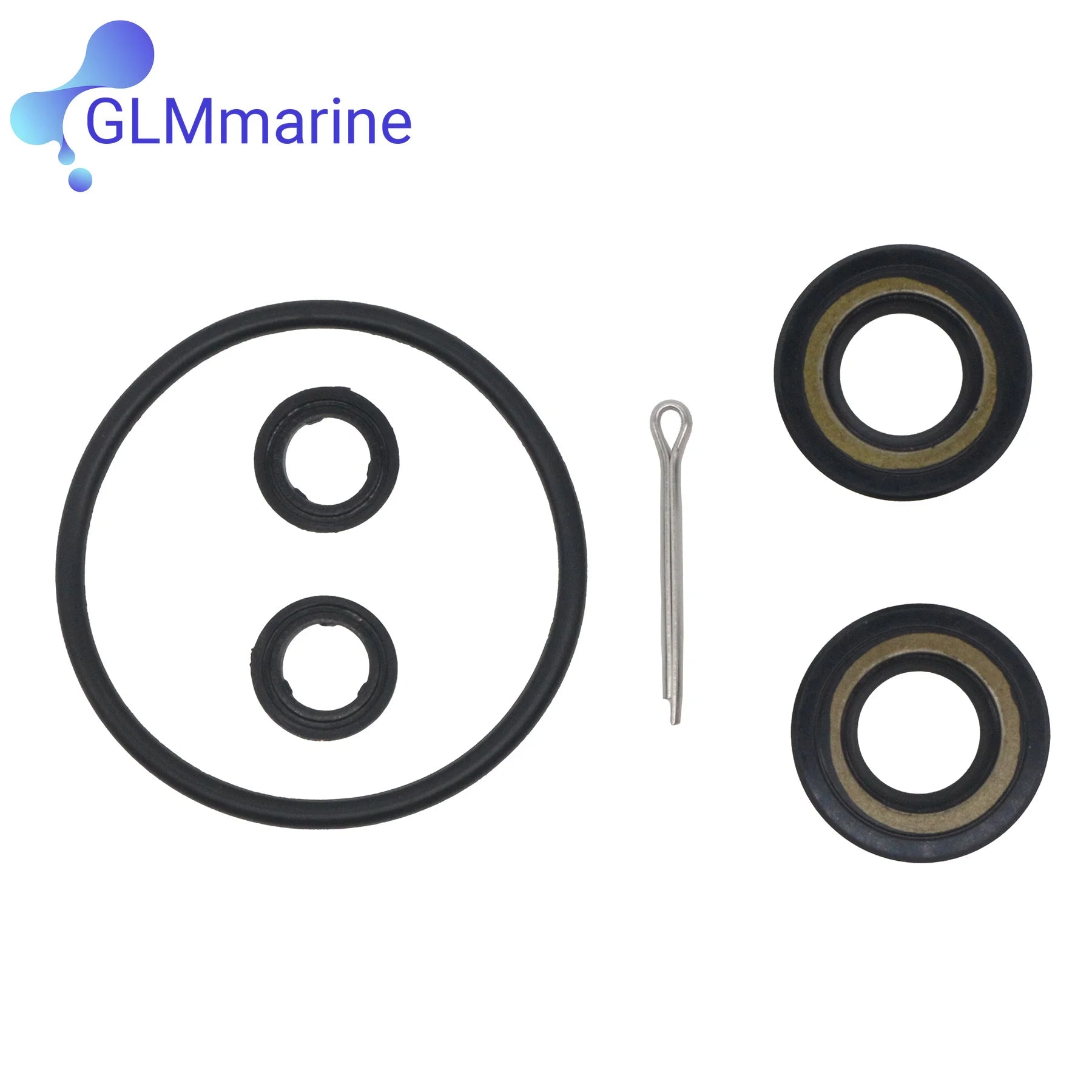 09289-17L02 Lower Unit Gearcase Seal Kit Fits for Suzuki DT9.9 DF8 DF9.9 DF15 Outboard Motor Replaces 09280-57002 09168-10022