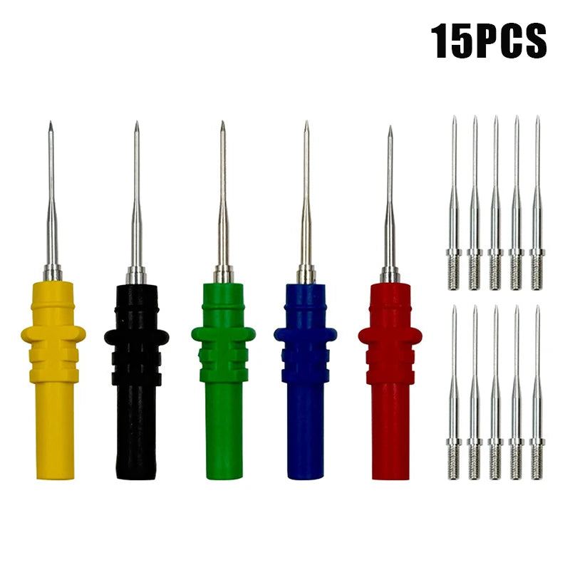 Professional Car Diagnostic Puncture Probe Needles and Oscilloscope Pins, Tool Accessories in Packs of 1/2/10