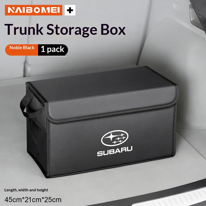 For Subaru Ascent BRZ Forester Impreza Legacy Outback WRX VX Car Trunk Foldable Storage Box Large-Capacity Stowing Tidying Bag