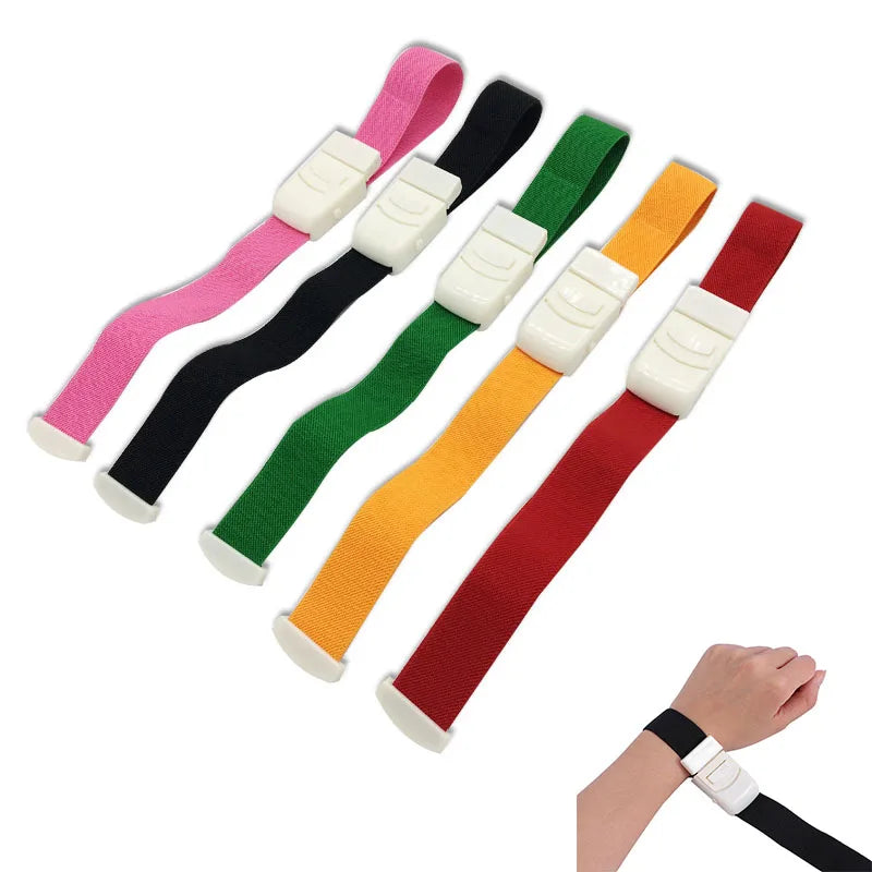 Colorful Medical Tourniquet Paramedic Quick Release Buckle Outdoor Sport Emergency First Aid for Nurse AQYP01