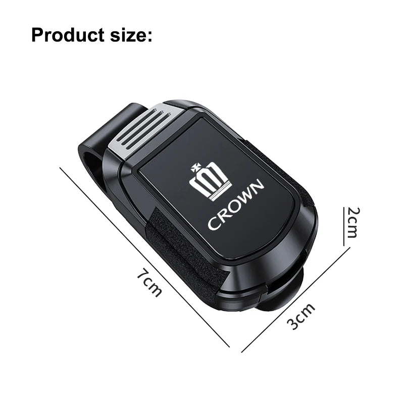 Car Glasses Storage Clip Sun Visor Sunglasses Holder For Toyota Crown JZS171 JZS171W JZX175 JZX171 GRS180 181 182 183 184 200