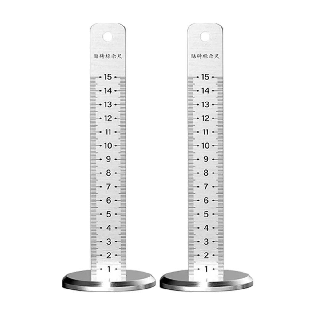 Equal Height Ruler Tile Laying Horizontal Level Gauge Stable Base Gradienter
