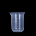 50/100/150/200/250/500/1000ML Stackable with Scale Thickened Transparent Graduated Cylinder Beaker Measuring Cup Mixing Cups