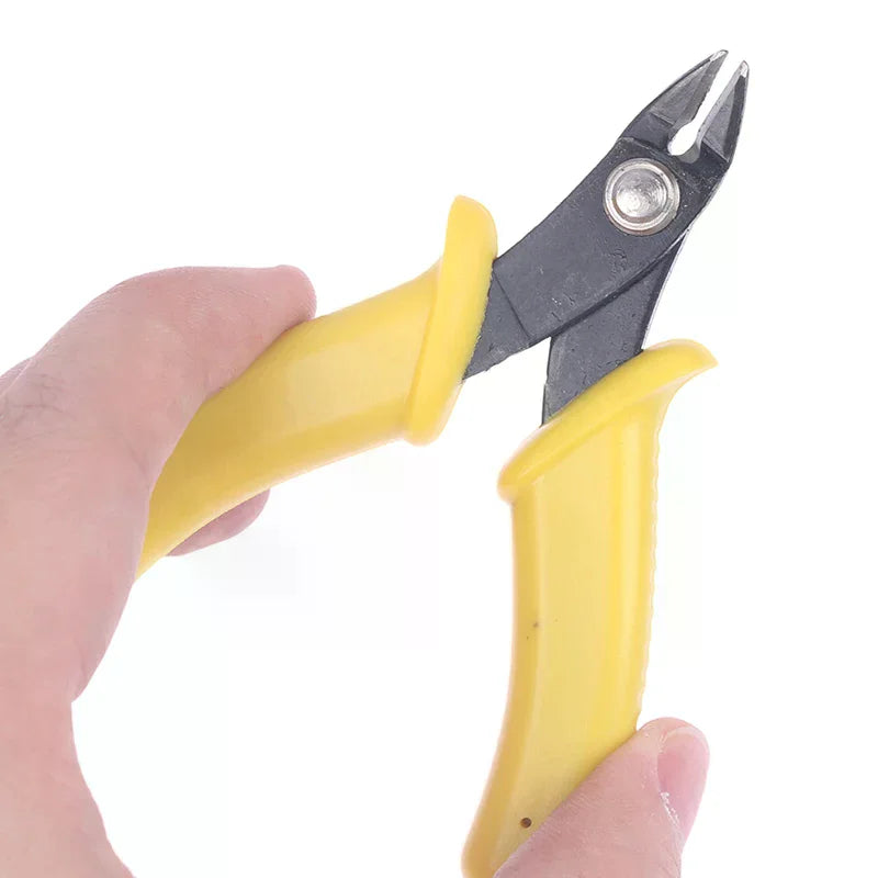 3.5-inch Mini Pliers High Carbon Steel Diagonal/pointed Mouth Pliers Model Tool For Assembling Clipper Needle Nose Pliers