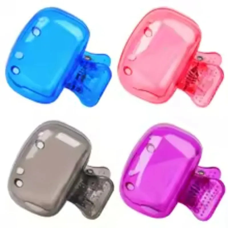 10/4/2PCS Travel Toothbrush Head Covers Toothbrush Protector Cap Brush Pod Case Protective Portable Plastic Clip for Household
