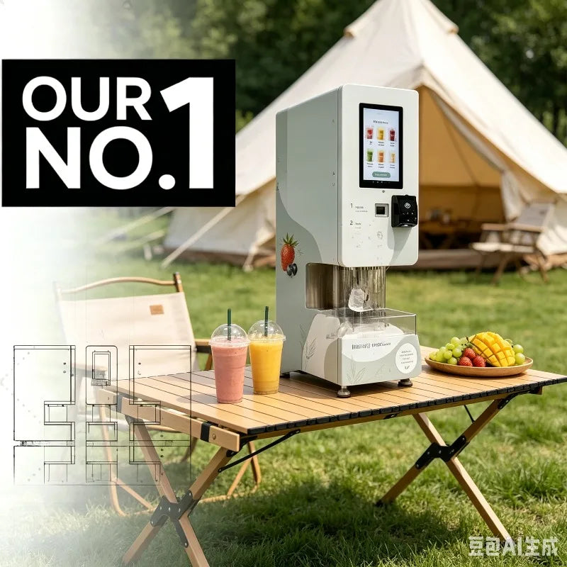 Customized Protein Smoothie Vending Machine Intelligent Automatic Shake Dispenser Healthy Beverage Maker Commercial Retail